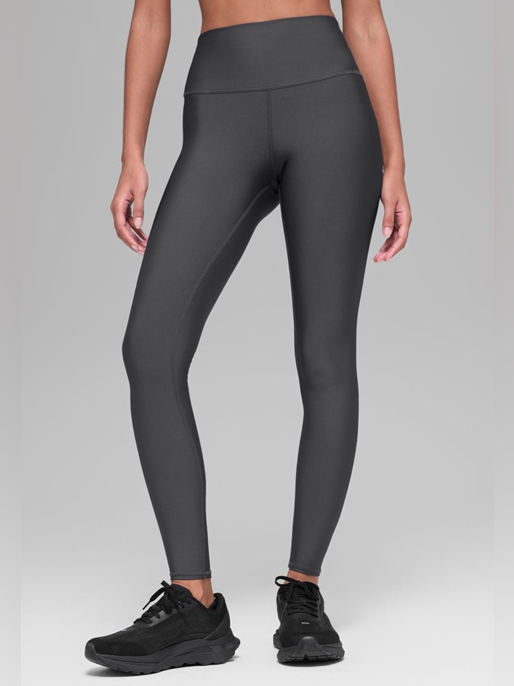 ALO Yoga High-Waist Airlift Full Length Legging in Anthracite - S